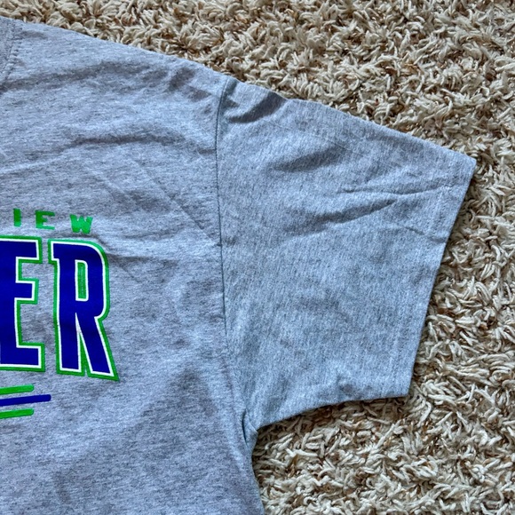 Men Fruit Of The Loom Gray Mountain View Thunder T-Shirt Size M - Picture 4 of 10